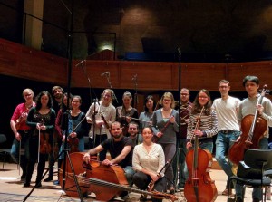 After recording photo with Feuersinfonie